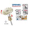 DREMEL® SpeedClic® Spazzola abrasiva di dettaglio grana 120 (472S)