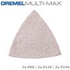 DREMEL MULTI-MAX - FOGLI ABRASIVI PER VERNICE  (MM70P)
