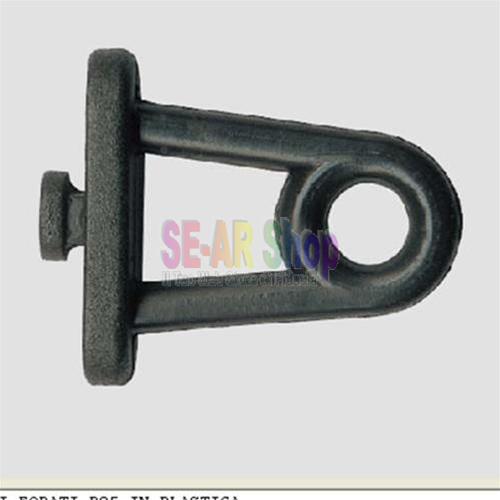 92254-02 - GANCI IN PLASTICA PER PANNELLI FORATI B05 (Tondo B05) - N.D.