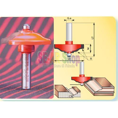 FRESA VIDIA SAGOM.LARG. TIPO 8PB mm.42  WIDIA